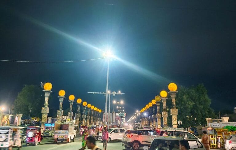 Night View of Ayodhya