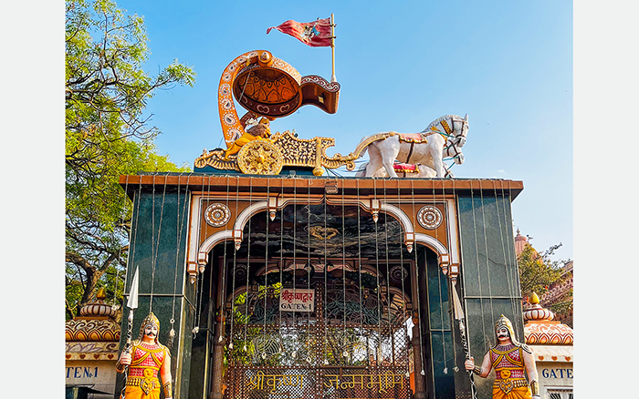Sri Krishna Janambhoomi morning view